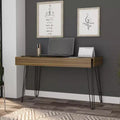 GDFStudio Esme Industrial Writing Desk with Haipin Legs