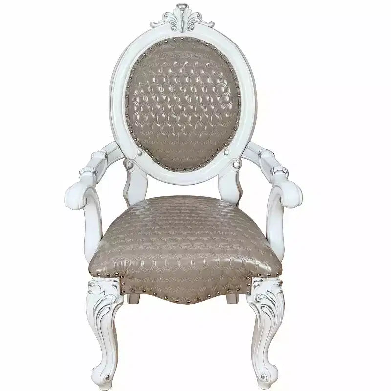 Comodino a 3 cassetti – Rifiniture floreali tradizionali, legno marrone ciliegio