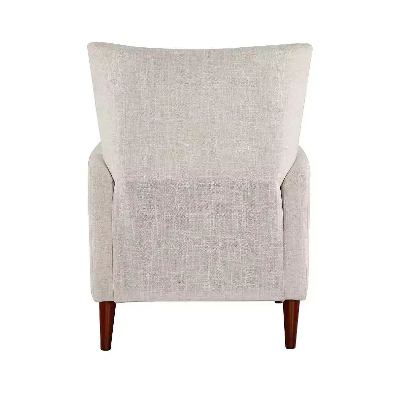Poltrona Reclinabile Manuale con Molle Insacchettate e Schienale Imbottito - Accent Moderno Rivestito in Tessuto