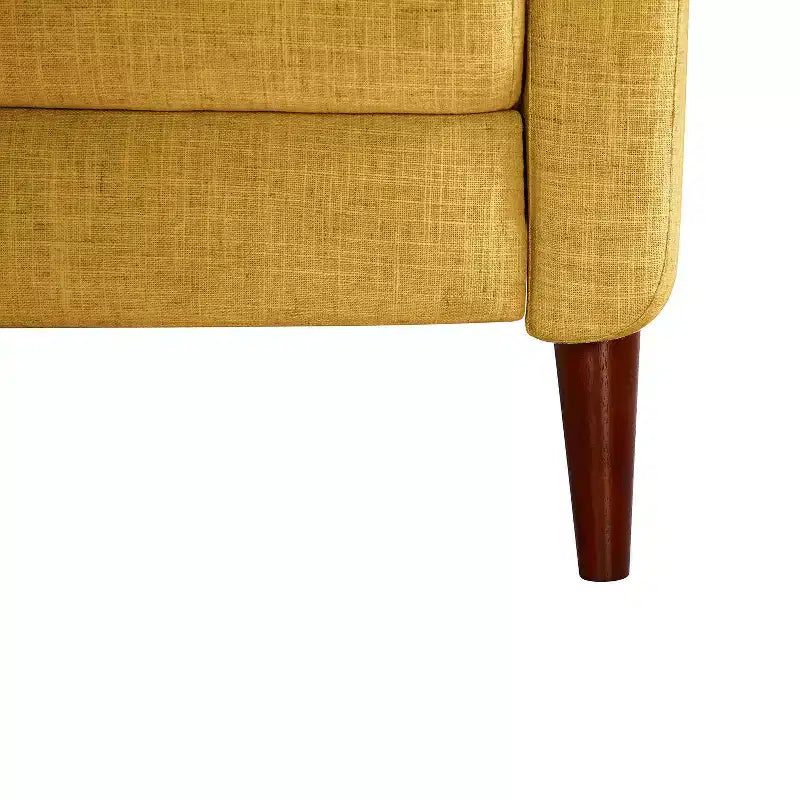 Poltrona Reclinabile Manuale con Molle Insacchettate e Schienale Imbottito - Accent Moderno Rivestito in Tessuto